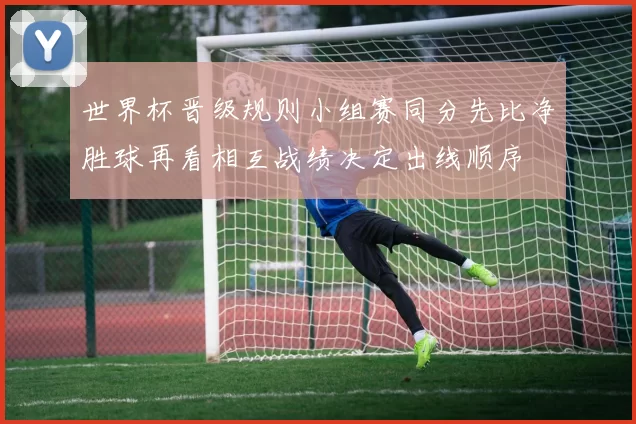 世界杯晋级规则小组赛同分先比净胜球再看相互战绩决定出线顺序
